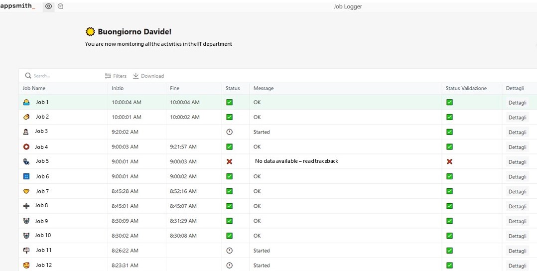 My Personal Airflow - How I'm monitoring my scripts with Python, Appsmith and SQL Server
